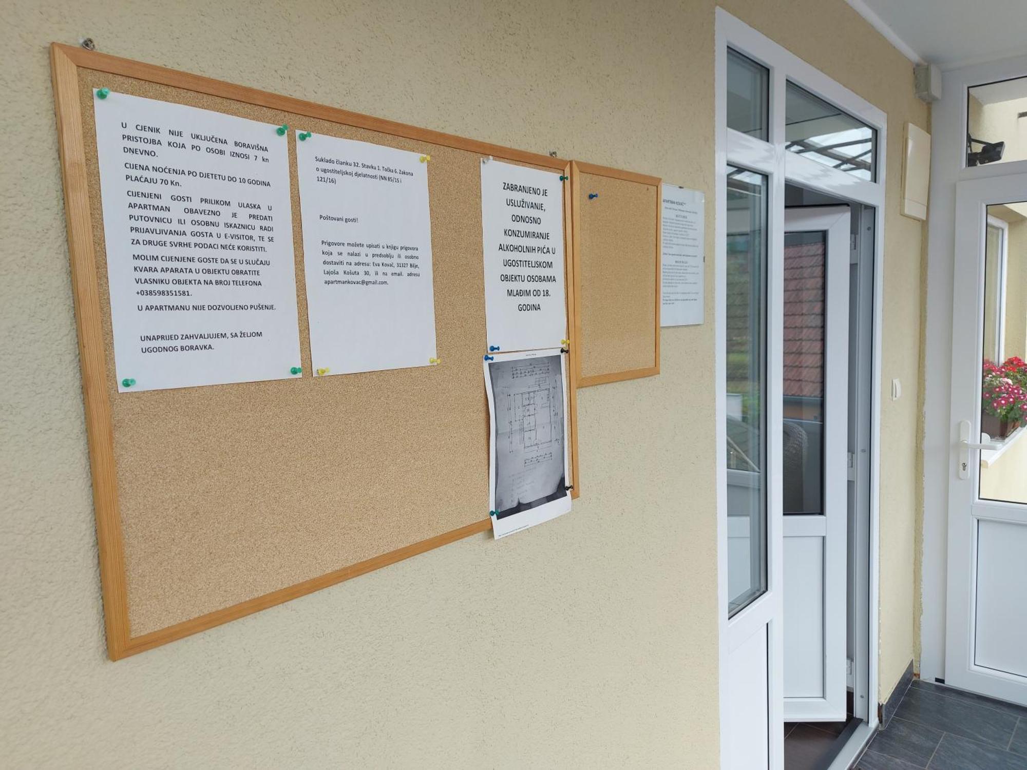 Apartman Kovac-Bilje Ruang foto